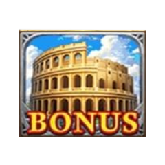 สล็อต โรม่า มีสัญลักษณ์ Bonus เป็นรูป ลานประลอง